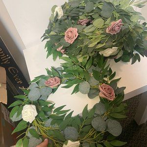 Floral garland circlets (Set of 10)